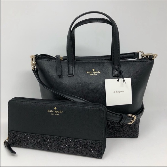 Nwt Kate Spade bundle Ina Greta satchel+wallet - Picture 2 of 7